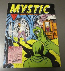 1960s? MYSTIC Weird Adventures #64 L Miller UK B+W Reprints FVF 68 pgs