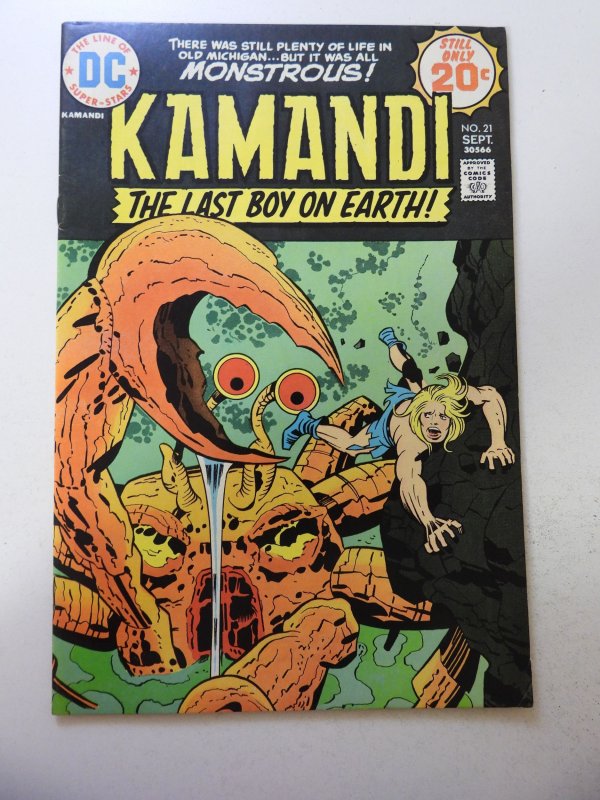 Kamandi, The Last Boy on Earth #21 (1974) FN+ Condition
