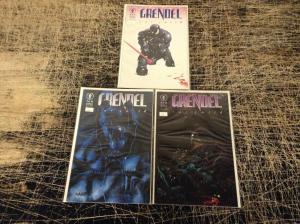 Lot Of 3 Grendel War Child Dark Horse Comic Books # 6 7 8 Limited Series U1