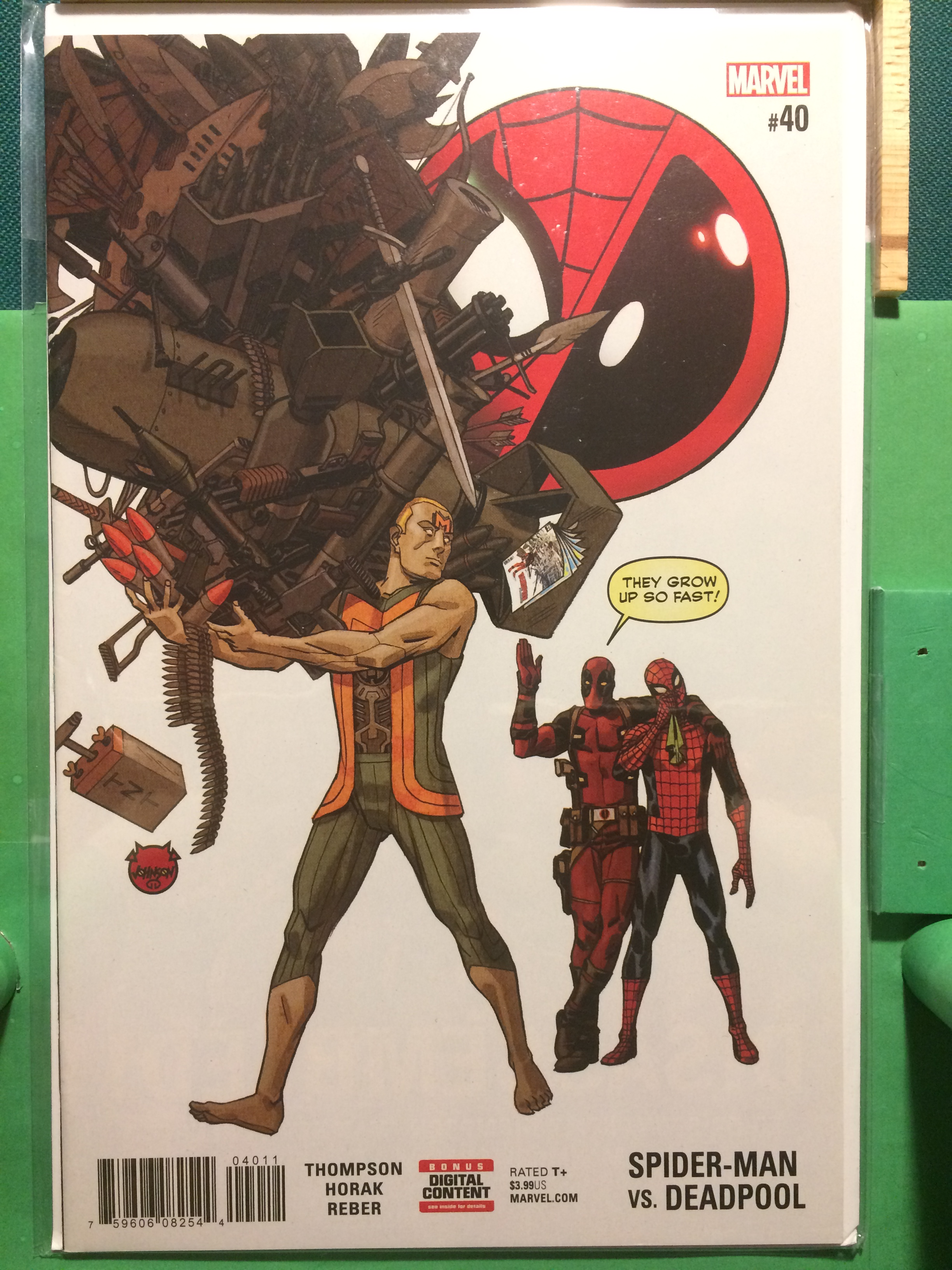 deadpool vs spiderman comic