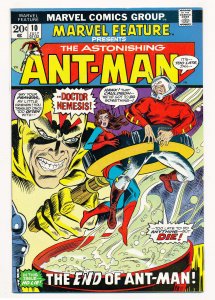 Marvel Feature (1971) #10, The Astonishing Ant-Man, Wasp VF