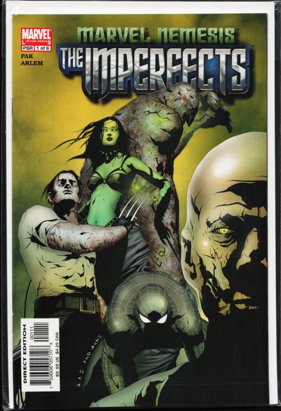Marvel Nemesis The Imperfects #1 (2005) Wolverine