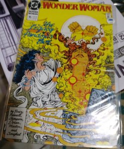 WONDER WOMAN # 45 1990 DC george PEREZ  pandoras box