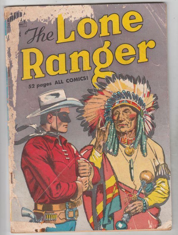 Lone Ranger, The 25 Strict 1950 GD Affordable-Grade The Lone Ranger Tonto Silver