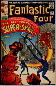 Fantastic Four #18 CGC 6.5 O/White pgs.  Origin and 1st app. of the Super Skrull