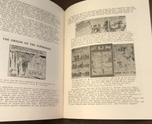 Wooley's History of the Comic Books 1899-1936 Origin of the Superhero F/VF 7.0 