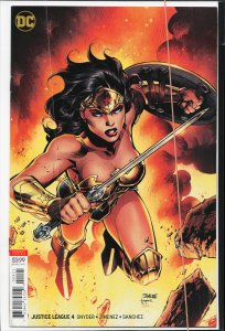 Justice League #4 Variant Cover (2018) Justice League