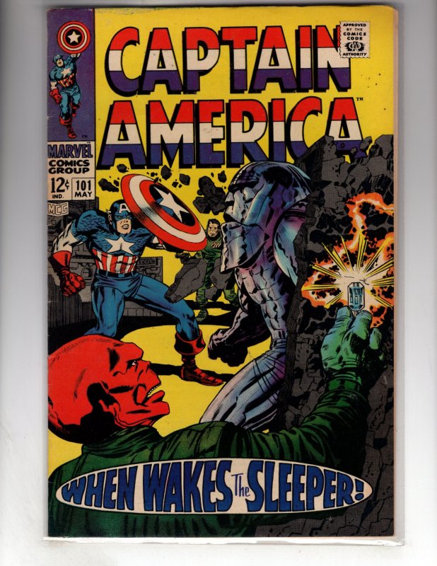 Captain America #101 (1968)    - [MC#302]