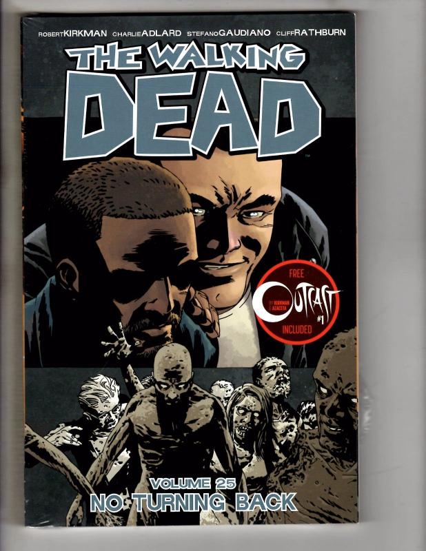 The Walking Dead Vol # 25 TPB Image Comics TPB 1st Print SEALED Outcast # 1 J278