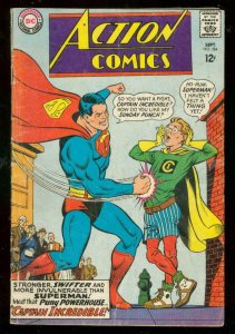 ACTION COMICS #354 1967-SUPERMAN-CAPTAIN INCREDIBLE-good G