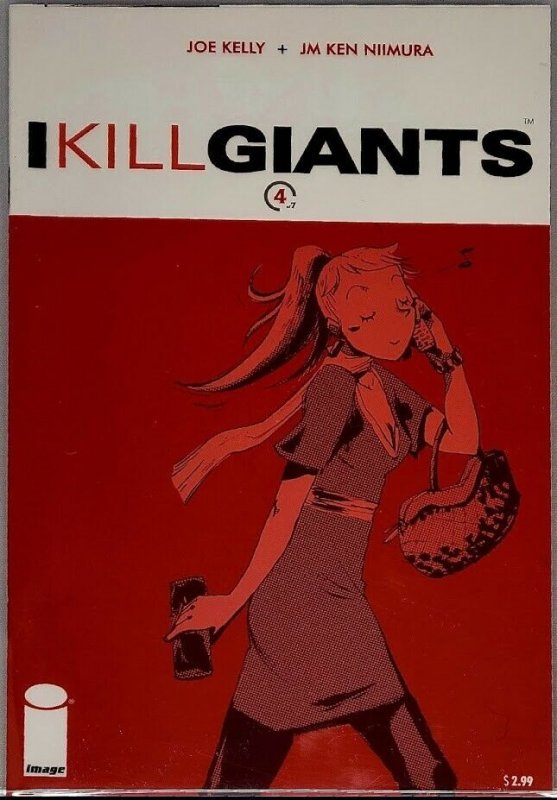 I Kill Giants #4 Image 2008 CGC 9.8 NM/MT White Pages 1st Print Top Census Grade