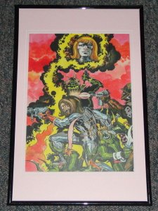 Captain Victory 1982 Framed 11x17 Photo Poster Display Official Repro Jack Kirby 
