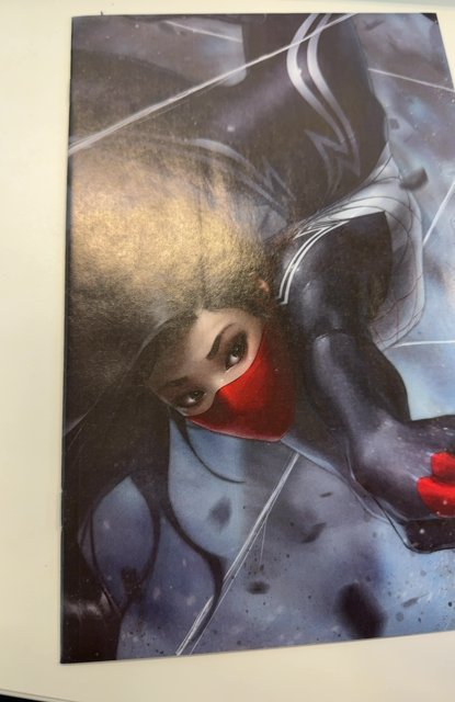 SILK #1 JEEHYUNG LEE 1:100 INCENTIVE VIRGIN VARIANT SPIDER-MAN VENOM RARE
