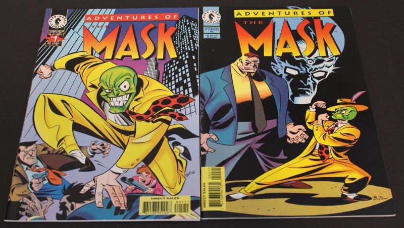 Dark Horse Comics Lot of 2-Adventures of the MASK #1-2  F/VF(SIC629)
