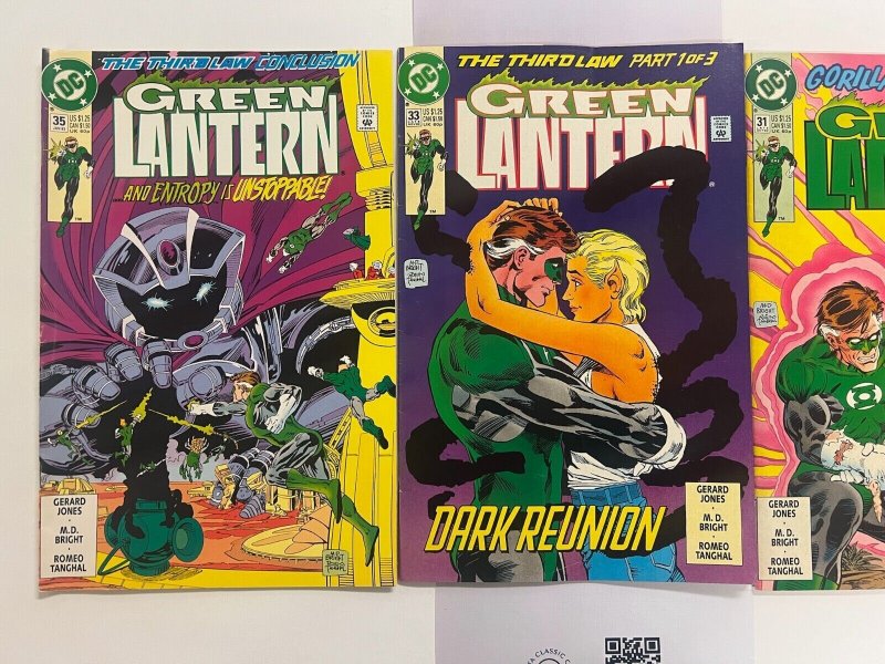 3 Green Lantern DC Comic Books # 31 33 35 Batman Superman Wonder Woman 2 JS30