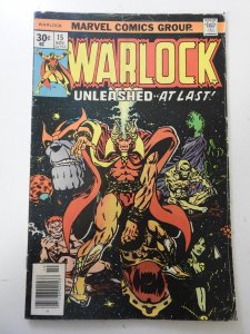 Warlock #15 (1976) VG- Condition