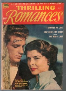 Thrilling Romances #9 1950-Standard-photo cover-Severin-Tuska-Elder-VG-