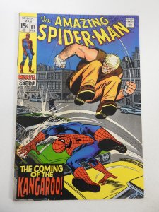 The Amazing Spider-Man #81 (1970) VG Condition centerfold detached bottom staple