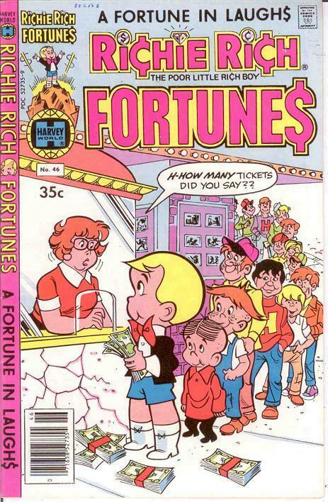 RICHIE RICH FORTUNES (1971-1982) 46 VF-NM June 1979 COMICS BOOK