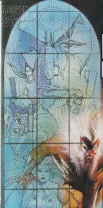 X-Men Unlimited #3 (1993) Sabretooth ! Bill Sienkiewicz Cover art !