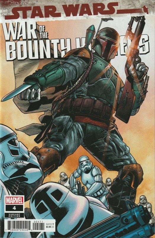 Star Wars War Of The Bounty Hunters # 4 Hitch 1:50 Variant NM [A8]