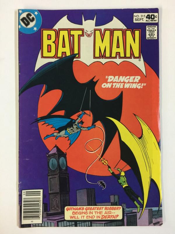 BATMAN 315 VG+ Sept. 1979 COMICS BOOK