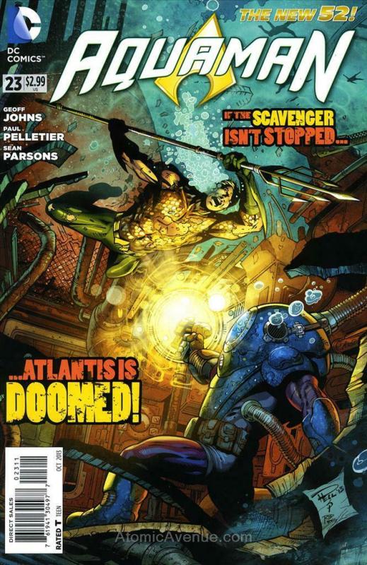 Aquaman (7th Series) #23 VF/NM; DC | save on shipping - details inside