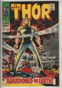 Thor, the Mighty #145 (Oct-67) VF/NM High-Grade Thor