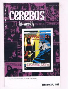 Lot Of 7 Cerebus Bi-Weekly Aardvark Vanaheim Comic Books # 3 5 6 7 8 9 10 AD27