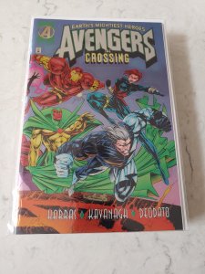 Avengers (FR) #1 (1997) THE CROSSING. CHROME COVER