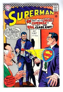 Superman #198 Clark Kent DC (1967) VG