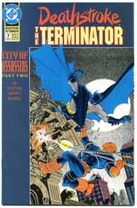 DEATHSTROKE the TERMINATOR 1 2 3 4 5 6 7 8 9 10 11, NM+, Batman, Ravager, 1991