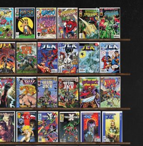 Huge Lot 150+ Comics with Grimjack, Ultimate X-Men, Cable & More!