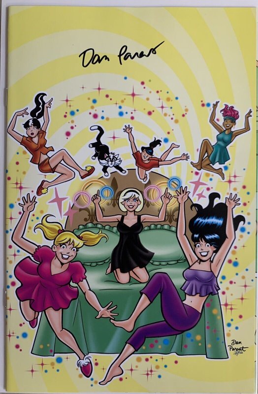 Betty & Veronica Friends Forever: Sleepover #1 | 2024 signed by Dan Parent COA