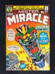 Mister Miracle #1 (1971) VF- 1st Appearance of Mister Miracle, Scott Free