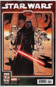 STAR WARS #1 MARVEL 2025 CHRIS SPROUSE FORCE AWAKENS 10TH ANNIVERSARY VARIANT NM