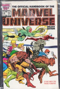 The Official Handbook of the Marvel Universe #14 (1986)