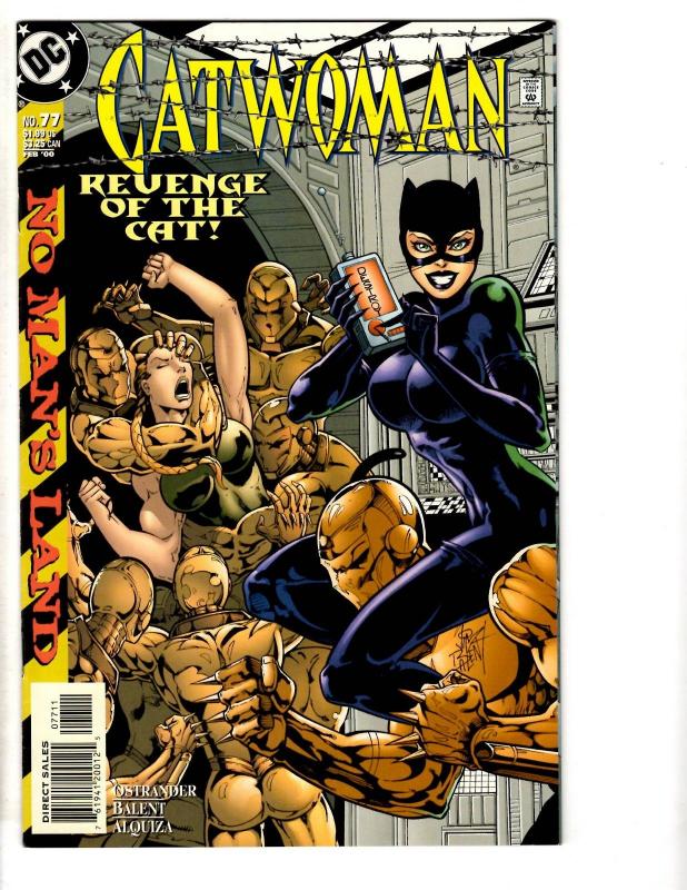 Lot Of 7 Catwoman DC Comic Books # 32 35 36 52 74 77 78 Batman Gotham Joker CR23