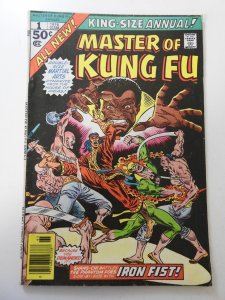 Master of Kung Fu Annual (1976) VG/FN Condition!