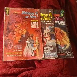 Ripley's Believe It Or Not 26 28 39 Bronze Age Horror Comic Lot Run Set Crandall