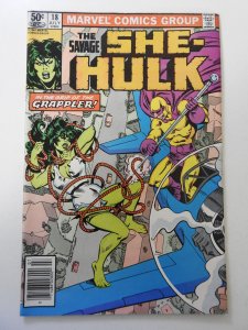 The Savage She-Hulk #18 (1981) VG Condition rust on staples