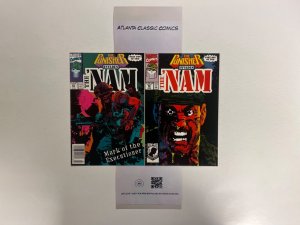 2 The Punisher Marvel Comic Books # 52 53 Spiderman Defenders Hulk Thor 67 SM6