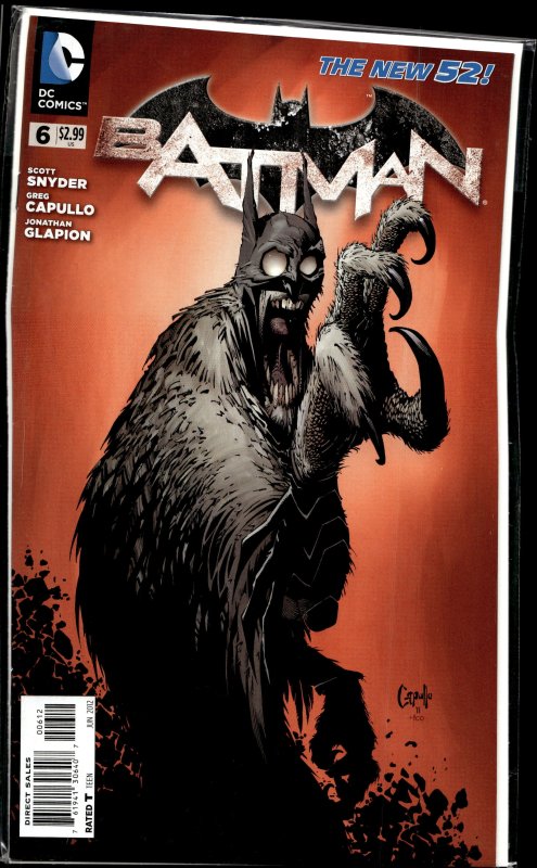Batman #6 (2012) Batman [Key Issue]