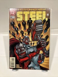 DC Comics Steel Crash Positions Issue 48 March 1998 Comic Book