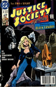 Justice Society of America #2 (1991) Black Canary