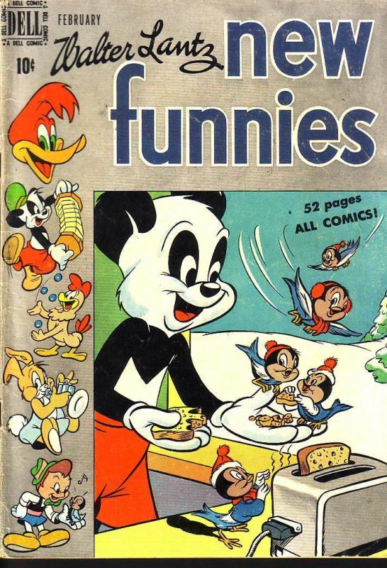 NEW FUNNIES #156 ANDY PANDA COVER EGYPTIAN COLLECTION VG