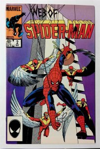 Web of Spider-Man, The #2 (May 1985, Marvel) FN-