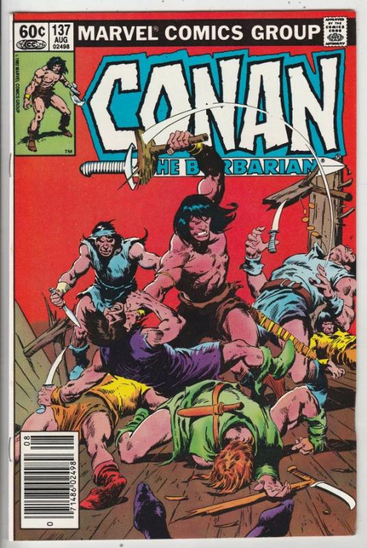 Conan the Barbarian #137 (Aug-82) NM/NM- High-Grade Conan the Barbarian