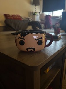 Marvel Dr Strange Funk Cup Pop Home Pop Ceramic Mug Collectors Exclusive