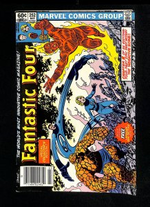 Fantastic Four #252 Newsstand Variant